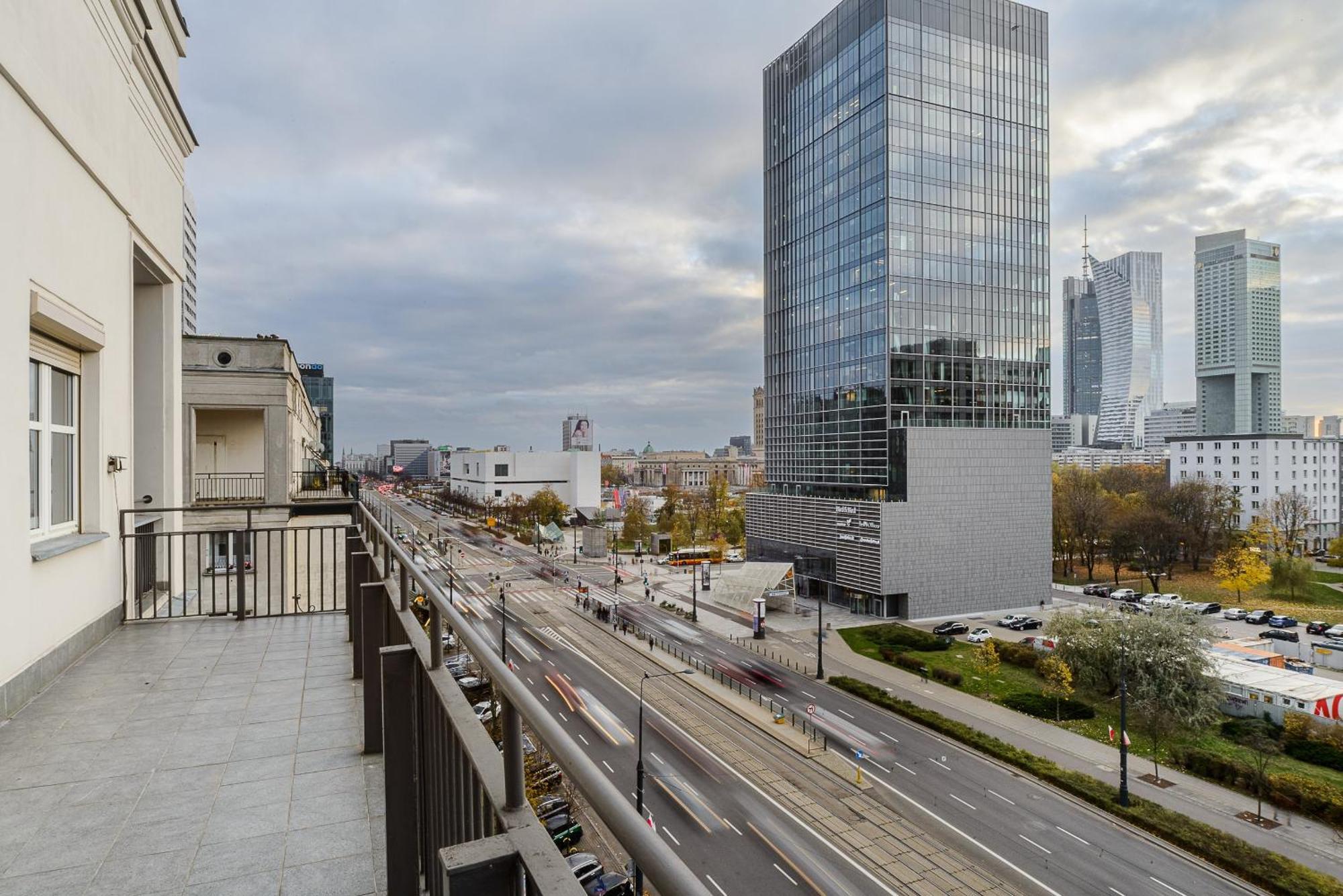 Appartamento Srodmiescie Marszalkowska Varsavia Esterno foto